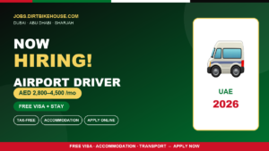Airport Driver Jobs in UAE – Urgent Vacancies for Freshers