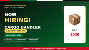 Cargo Handler Jobs in UAE Airports – Free Visa & Accommodation