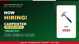 Carpenter Jobs in UAE – Apply for Latest Vacancies